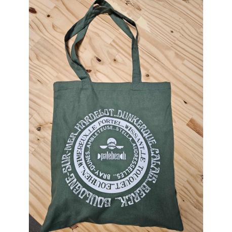 tote bag vert "plages" tote bag vert "plages"