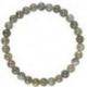 Bracelet en Labradorite AB - boules 6mm