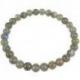 Bracelet en Labradorite AB - boules 6mm