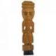Statue traditionnelle Villageoise du Timor 45cm