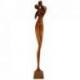 Grande Sculpture sur bois "Amour éternel" 105cm | Cadeau d'Amour Unique