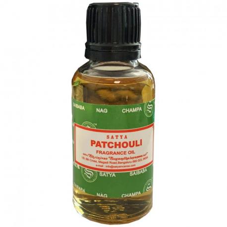 Huile parfumée Patchouli 30ml | Satya Sai baba Huile parfumée Patchouli 30ml | Satya Sai baba