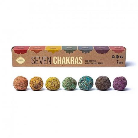 Boules d'encens Premium "7 Chakras" | Sagrada Madre