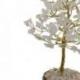 Arbre du Bonheur 20 cm avec pierre Cristal de Roche naturel