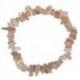 Bracelet Baroque en Pierre de Lune Rose Bracelet Baroque en Pierre de Lune Rose