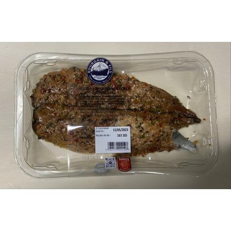 Filets de Maquereaux fumés à la provançale 250g Filets de Maquereaux fumés à la provançale 250g