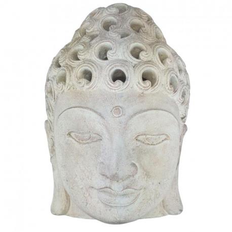 Décoration ou Applique murale Bouddha 45cm en ciment