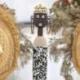 Statue Namji Noire & Blanche 40cm - Perles & Coquillages Cauris
