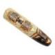 Masque Africain 50cm | Tortues, sable et coquillages Cauris