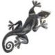 Déclassé - Gecko mural en Fer Forgé Artisanal 100cm