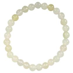 Bracelet en Jade clair A | Boules 6mm