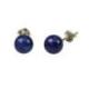 Boucles d'oreilles - Clous en Lapis Lazuli 6mm