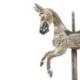 Cheval de Carrousel 40cm en Bois | Création artisanale