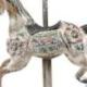 Cheval de Carrousel 40cm en Bois | Création artisanale