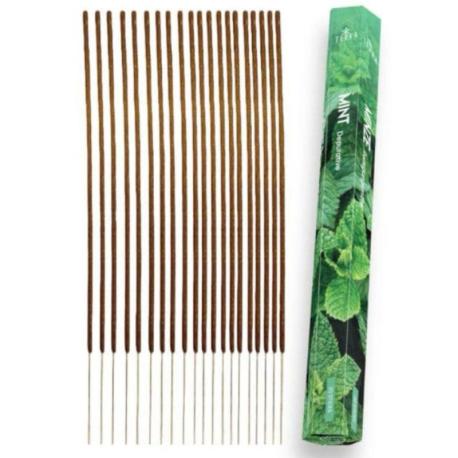 Encens sans charbon à la Menthe 20 bâtons | Terra