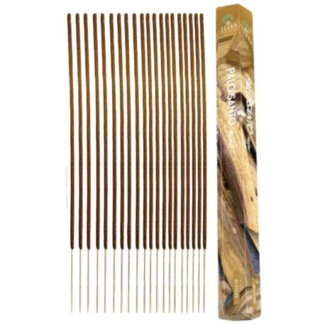 Encens sans charbon au Palo Santo 20 bâtons | Terra