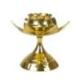 Brûleur d'Encens en laiton Fleur de Lotus 7cm｜Pour Résine, Cône & Bâton