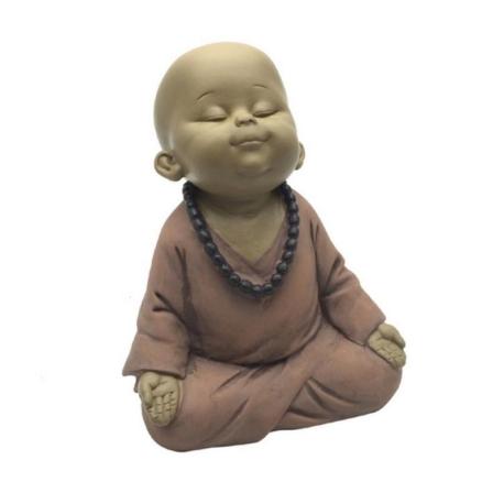 Statuette Bébé Bouddha en méditation 15cm