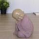 Statuette Bébé Bouddha penseur 12cm.
