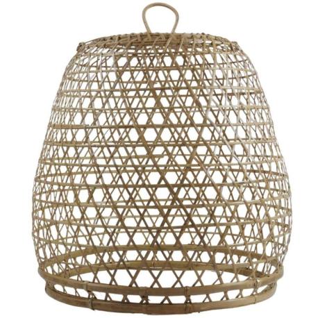 Suspension en rotin et bambou 71cm modèle Legian - Création artisanale
