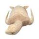 Sculpture Tortue de mer XL 80cm en bois brut