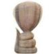 Grande Statue Serpent Cobra 100cm en bois sculpté