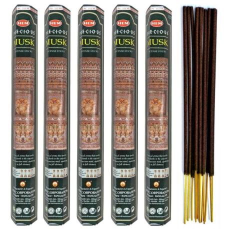 Encens Musc Précieux. Lot de 100 bâtons marque HEM