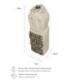 Statuette en Pierre & Petits Coquillages 16cm | Savoir-faire traditionnel de Sumba