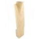 Présentoir spécial colliers longs 60cm buste en bois exotique brut