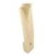 Présentoir spécial colliers longs 60cm buste en bois exotique brut