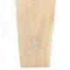 Présentoir spécial colliers longs 60cm buste en bois exotique brut