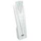Présentoir spécial colliers longs 50cm buste en bois finition "blanc cérusé"