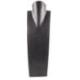 Présentoir spécial colliers longs 50cm buste en bois massif noir