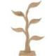 Arbre à boucles d'oreilles - Porte-bijoux en bois brut