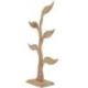Arbre à boucles d'oreilles - Porte-bijoux en bois brut