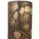 Déclassé - Grand Totem Tiki 50cm en bois massif sculpté à la main
