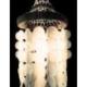 Suspension Bohème "Moana" en nacre de Capiz 85cm