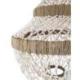Lustre Balinais "Mareva" en coquillages naturels ⌀40cm