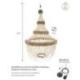 Lustre Balinais "Mareva" en coquillages naturels ⌀40cm