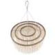 Lustre Bohème "Kaléa" en coquillages naturels ⌀50cm
