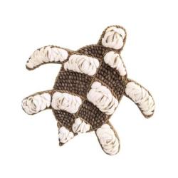 Décoration murale Tortue en Coquillages 25cm