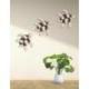 Décoration murale Tortue en Coquillages 25cm