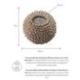 Bougeoir de Bali en Coquillages Cauris ⌀12cm