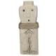 Statue Sumba 15cm en pierre & coquillages cauris