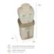 Statue Sumba 15cm en pierre & coquillages cauris