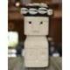 Statuette artisanale en pierre et coquillages Sumba