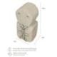 Statuette Tribale en Pierre et Coquillages Cauris 10cm | Savoir-faire de Sumba