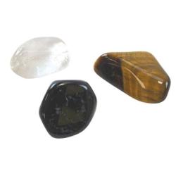 Pack Lithothérapie "Protection" - Assortiment de 3 pierres naturelles