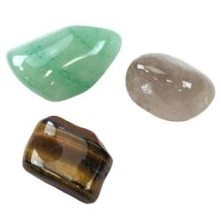 Pack Lithothérapie "Confiance en soi" - Assortiment de 3 pierres naturelles