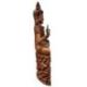 Grande Statue de Shiva en Bois de Suar 100cm